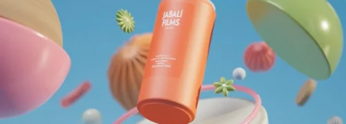 Animación 3D soda JF