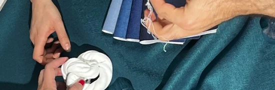 Look & feel moodboard azul